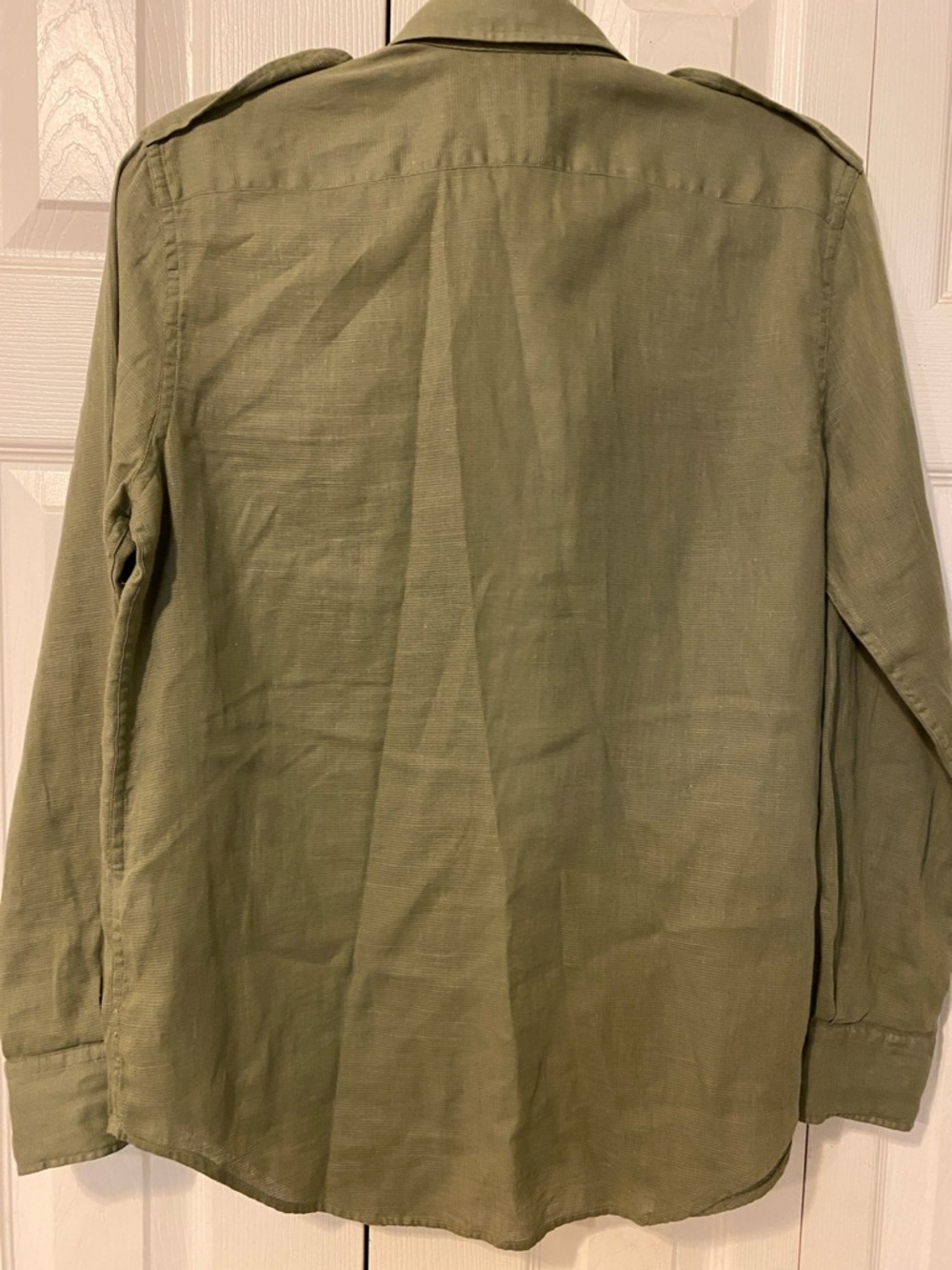 Polo by Ralph Lauren Olive Military Field Shirt Jacket - Picture 5 of 5